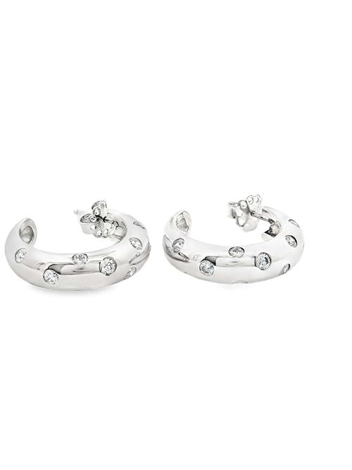 Orecchini di cristallo glamour GOCCIAZZURRA JEWELS | ORGLAMOURRODIOCRYSTAL